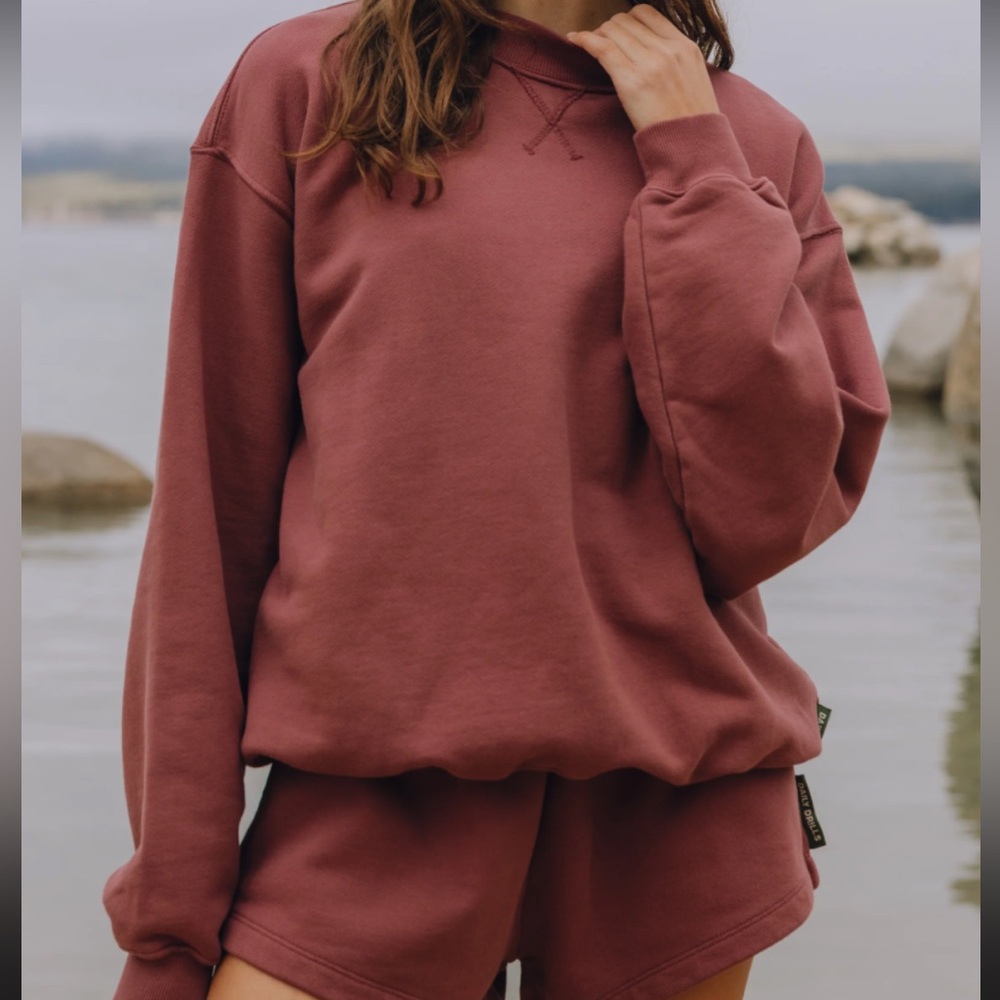 Daily Drills Wine Sweat Set Size XS/S